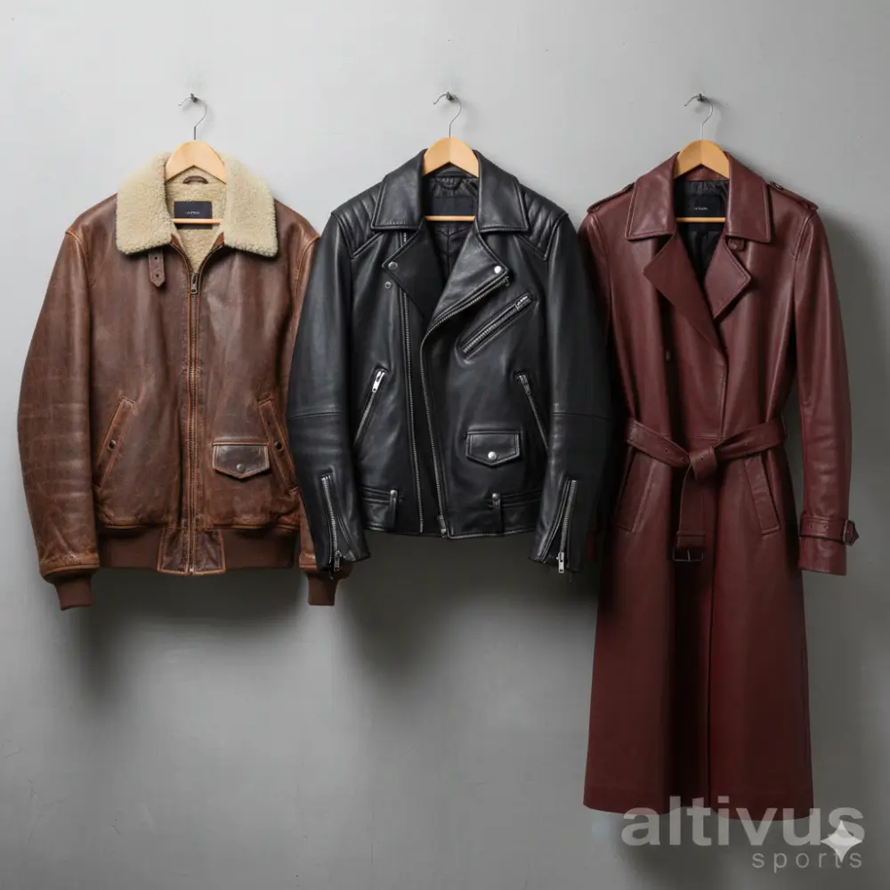 Leather Coat