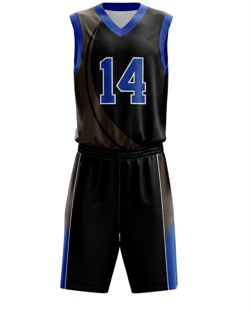 Basketball Jersey Set with Shorts