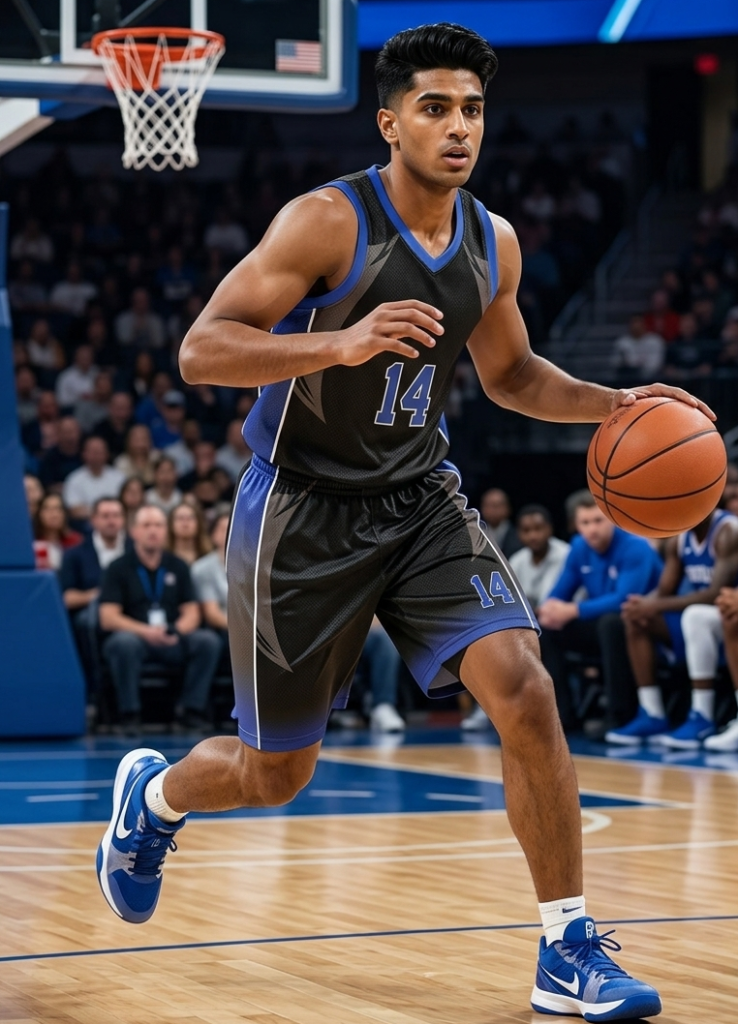 Basketball Jersey Set with Shorts
