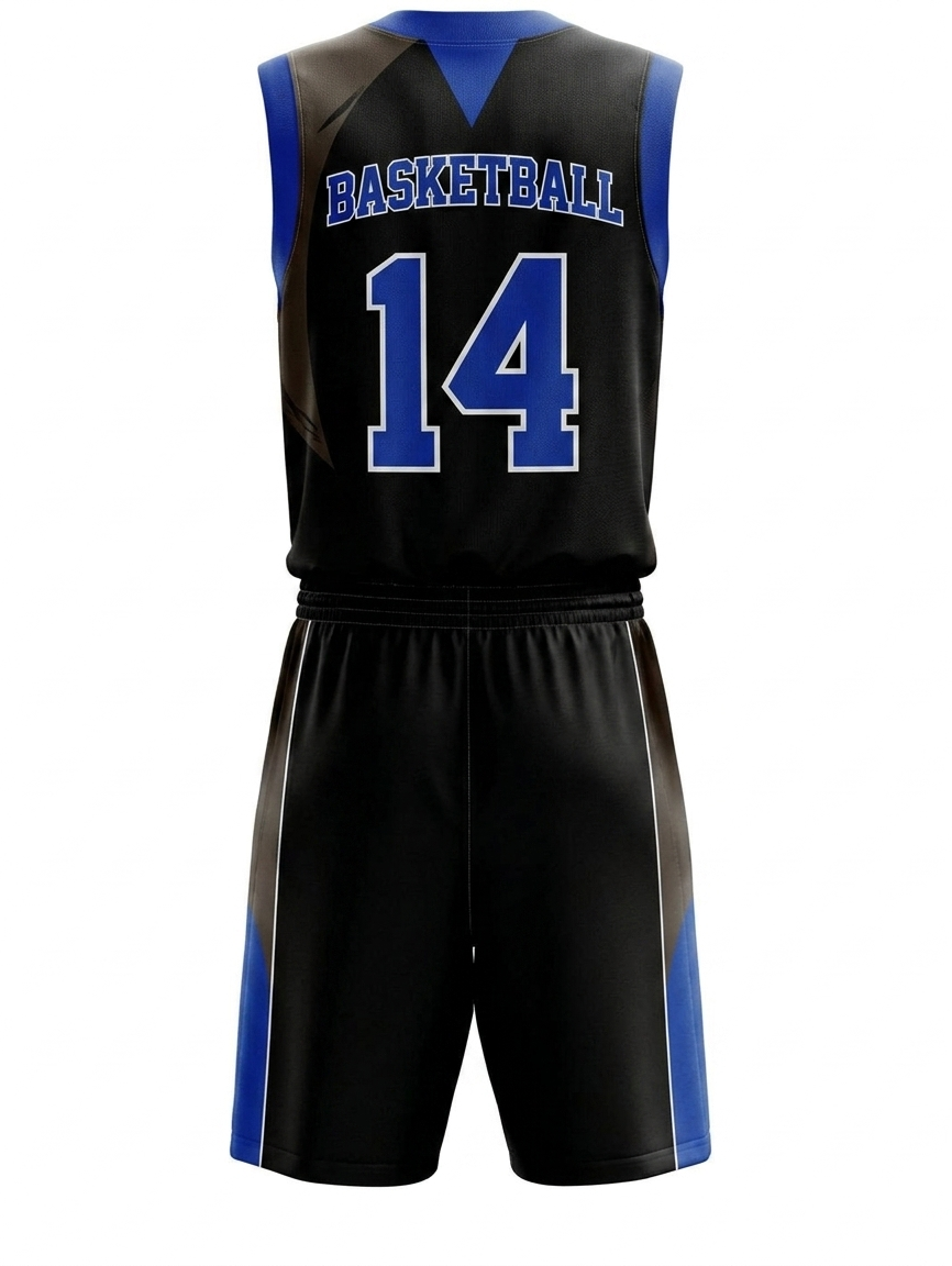 Basketball Jersey Set with Shorts