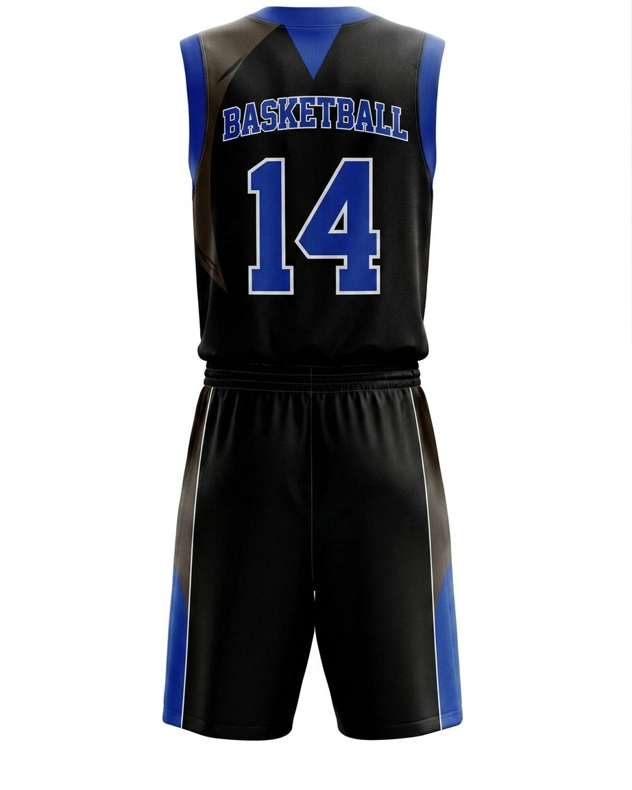 Basketball Jersey Set with Shorts