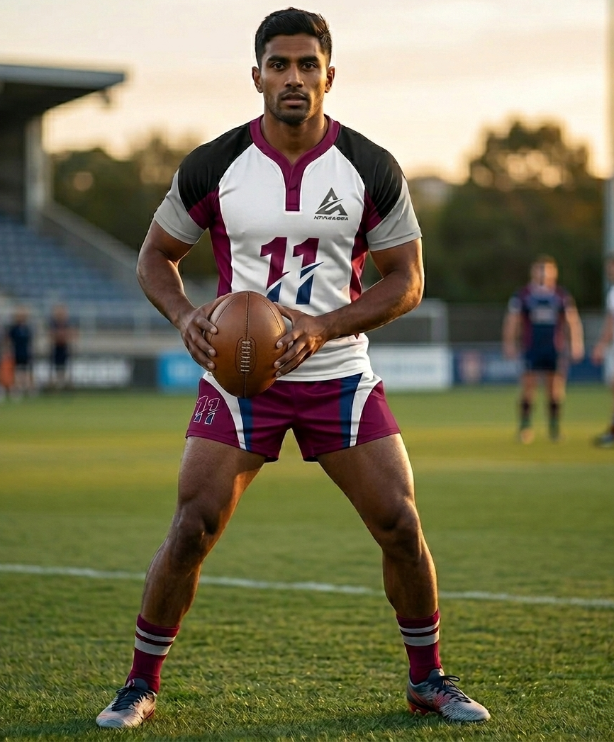 Rugby Jersey & Shorts Set