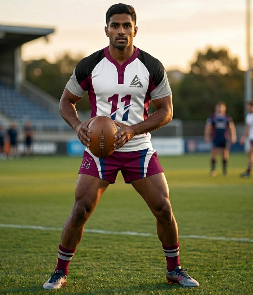 Rugby Jersey & Shorts Set