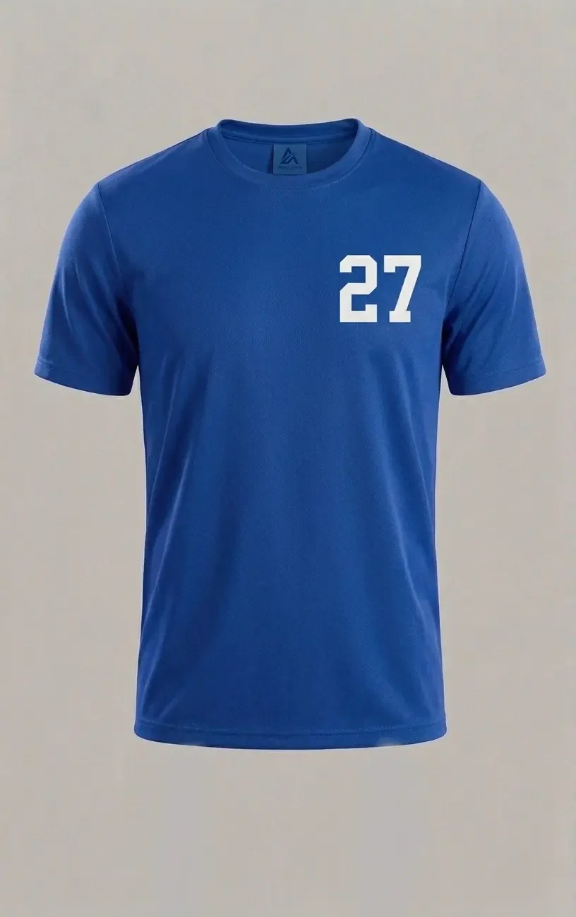 Custom Blue Soccer Uniform Set – Jersey & Shorts