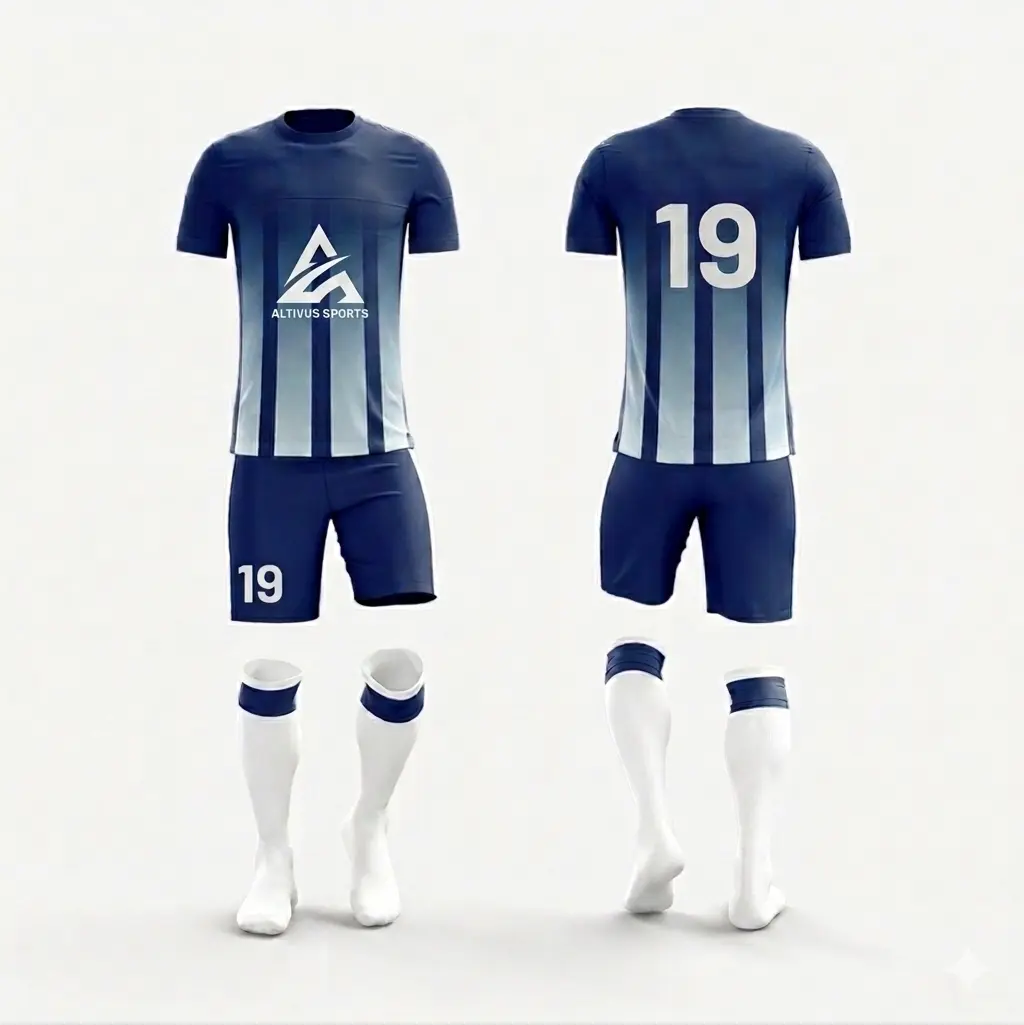 Premium Men’s Soccer Uniform Set – Custom Team Jersey & Shorts