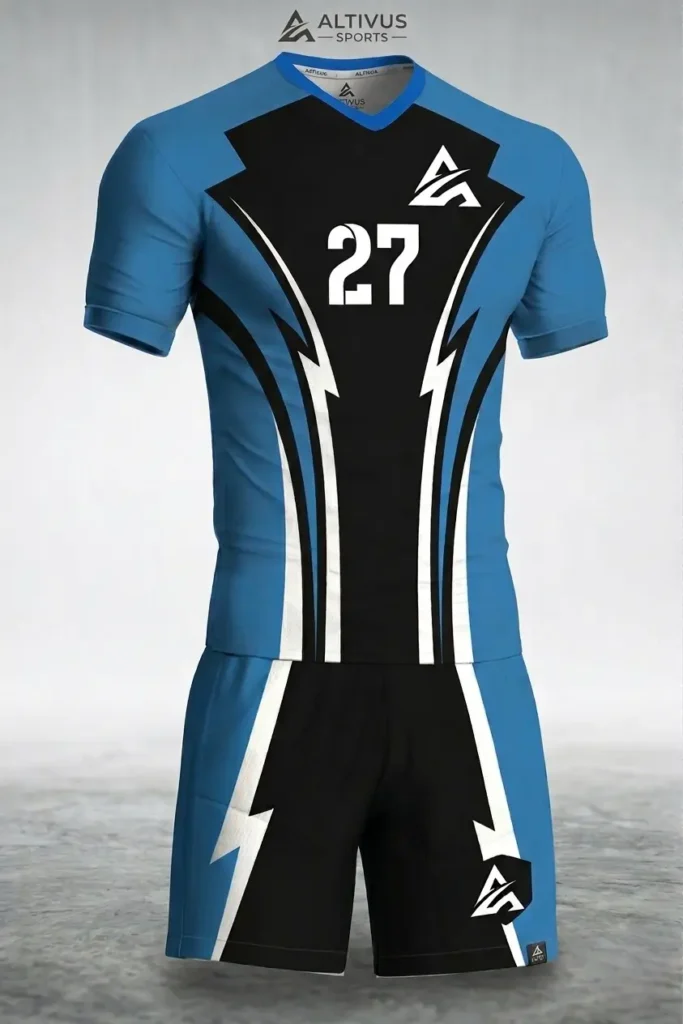 Premium Men’s Soccer Uniform Set – Custom Football Jersey and Shorts Kit