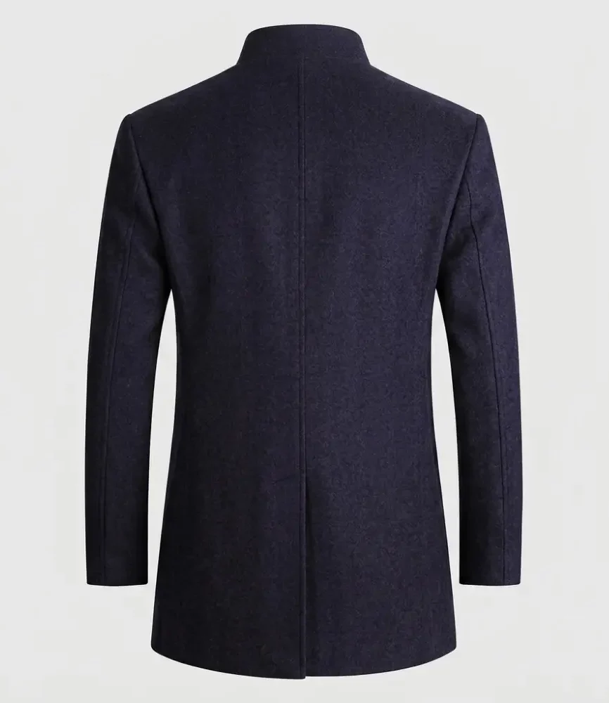 Custom Executive Stand Collar Coat