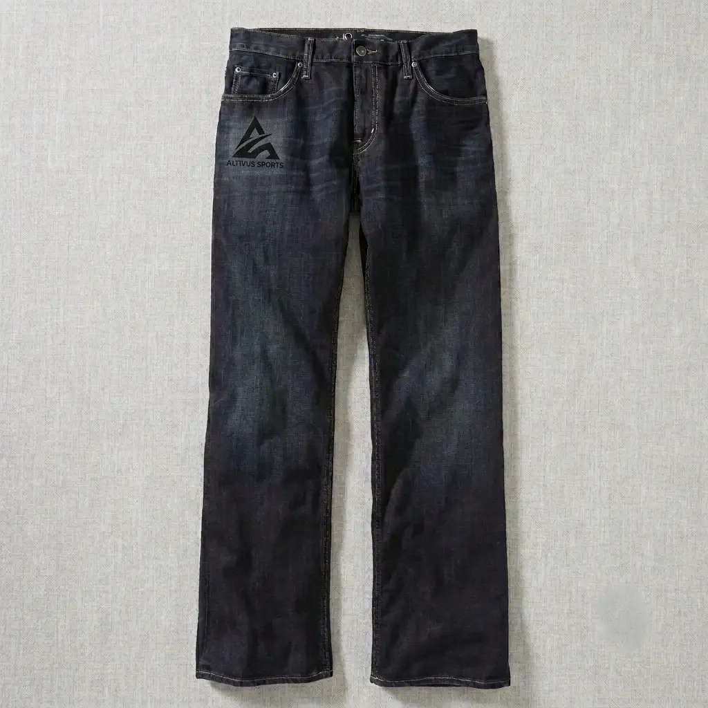 Custom Black Denim Jeans