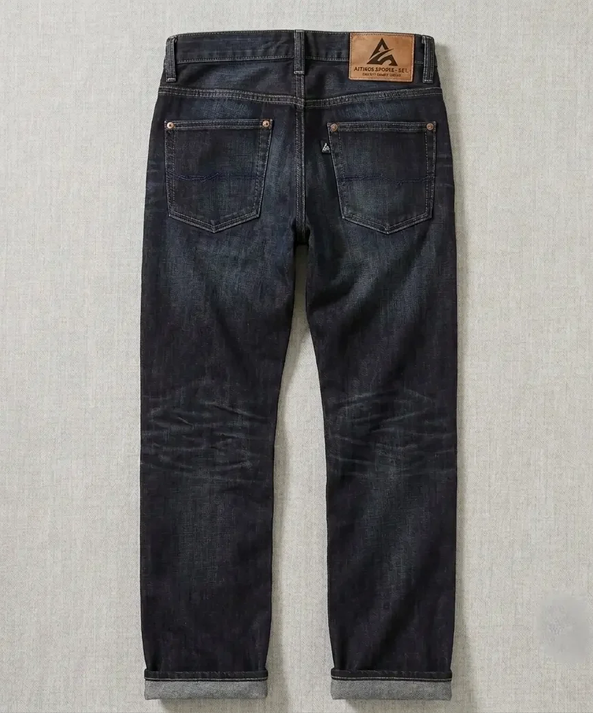 Custom Black Denim Jeans