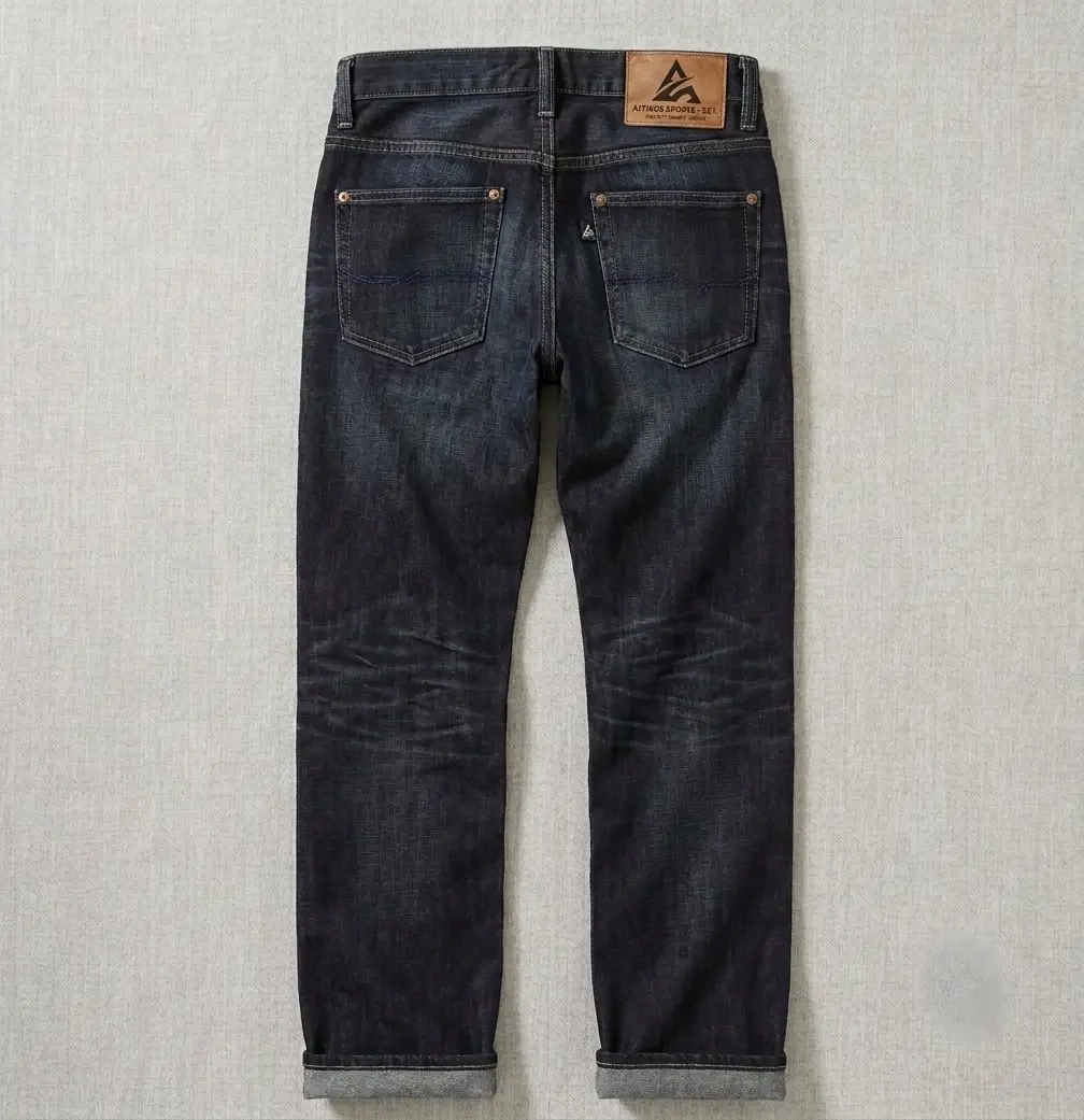 Custom Black Denim Jeans