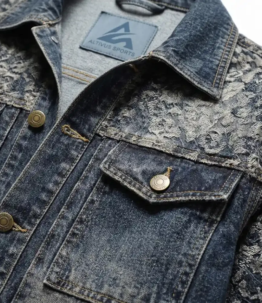 Custom StoneWash Denim Jacket