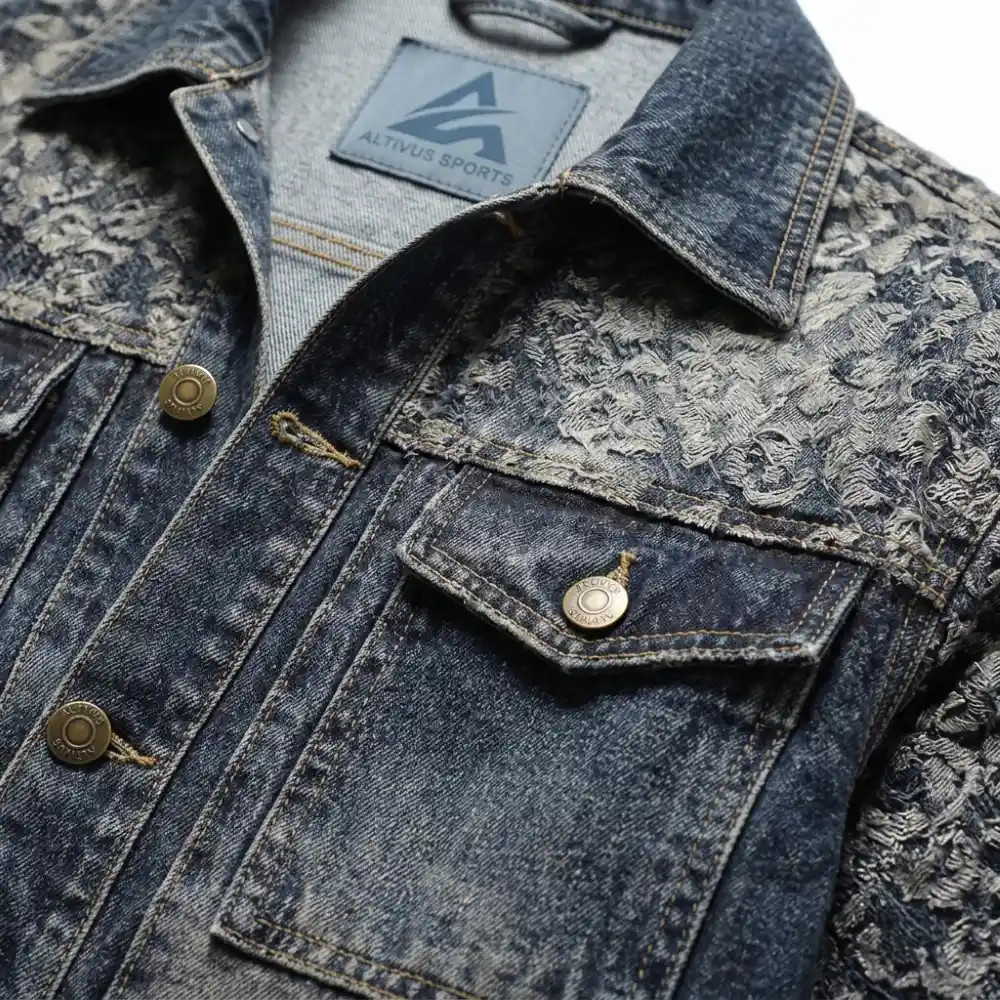 Custom StoneWash Denim Jacket