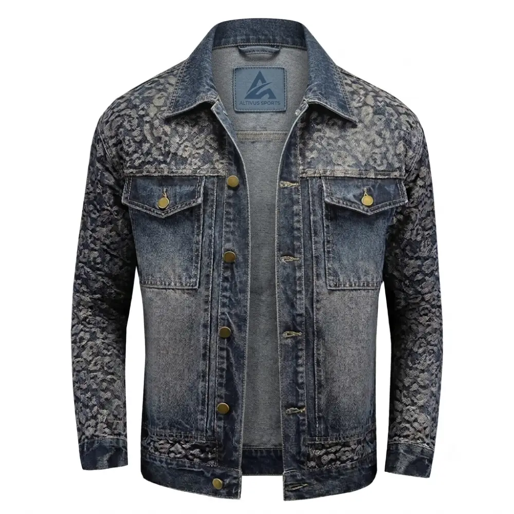 Custom StoneWash Denim Jacket