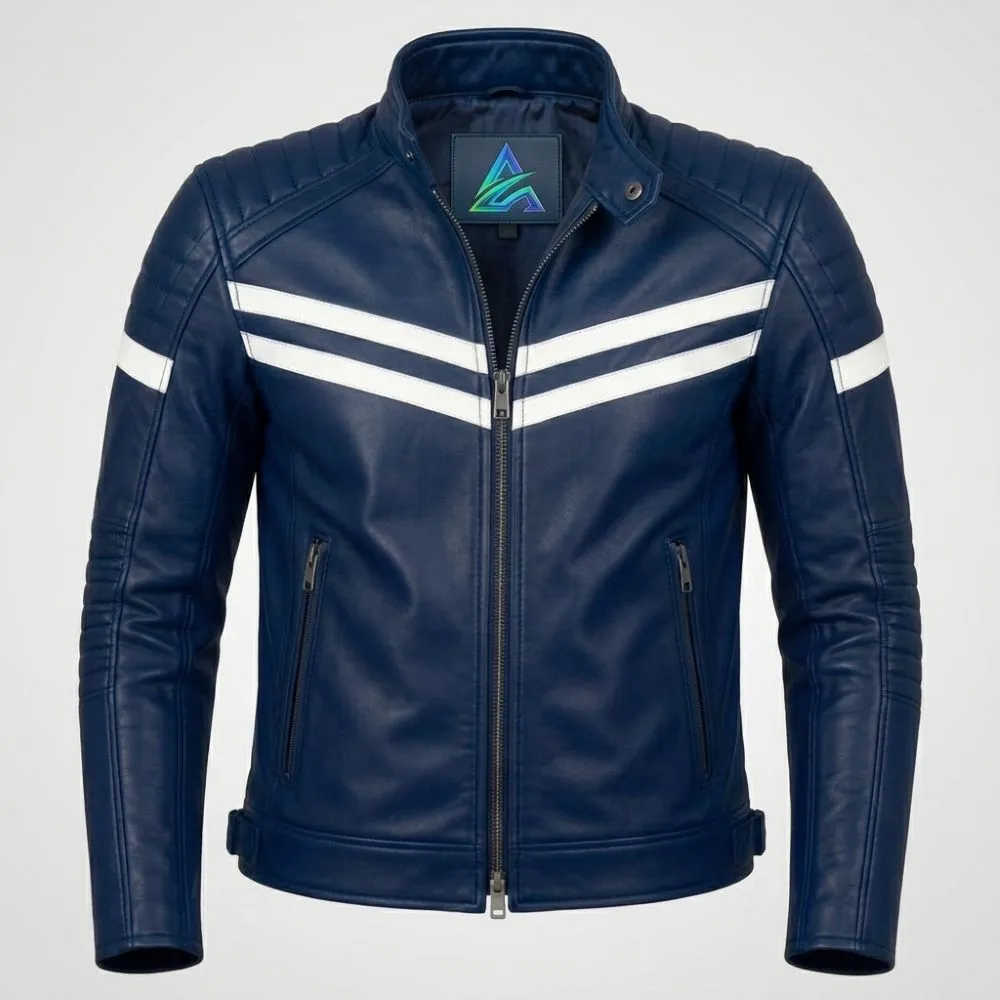 Custom Turbo Leather Racing Jacket