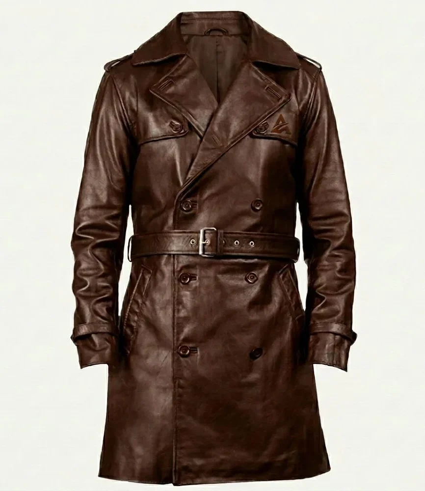 Custom Heritage Leather Coat