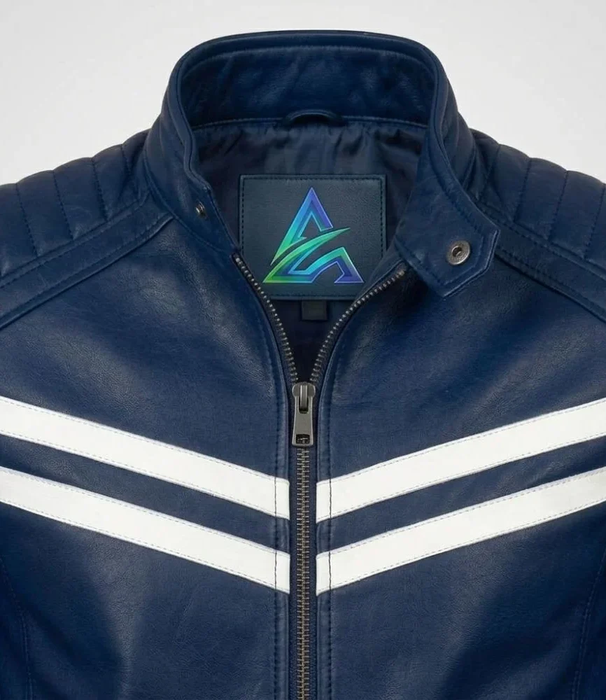 Custom Turbo Leather Racing Jacket