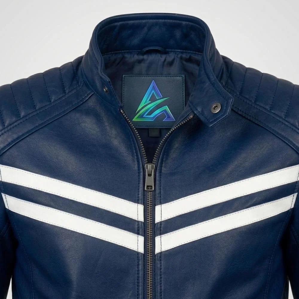 Custom Turbo Leather Racing Jacket