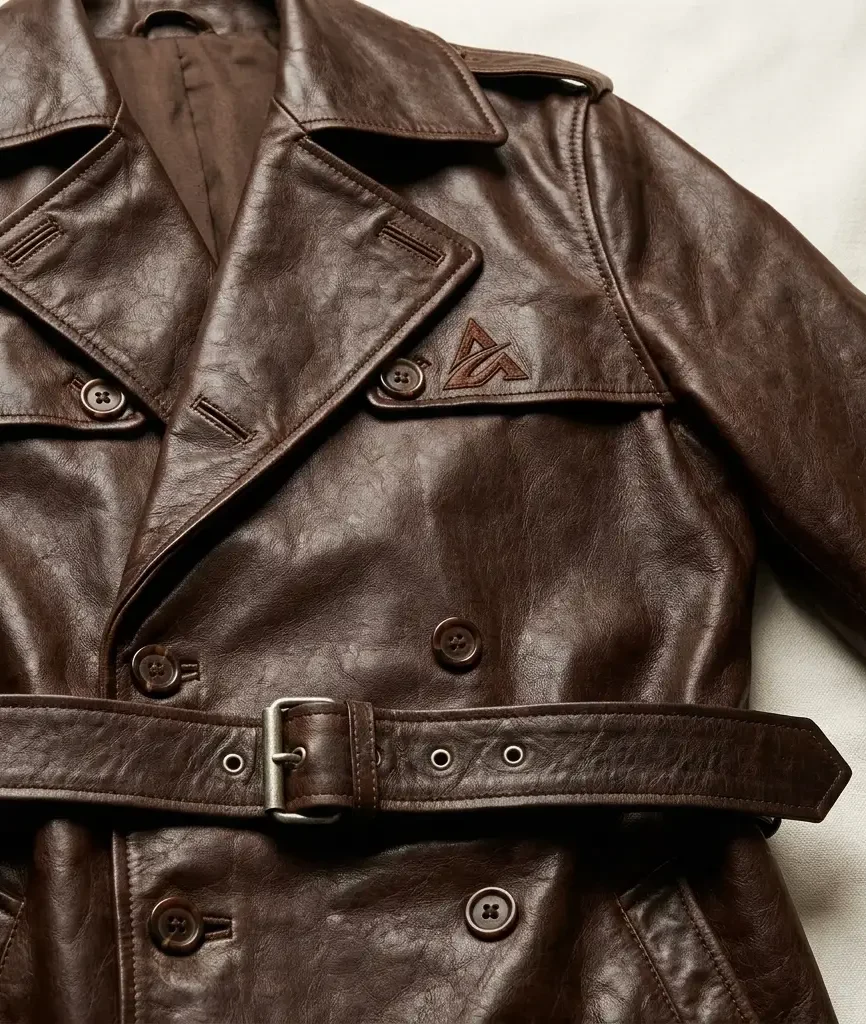 Custom Heritage Leather Coat