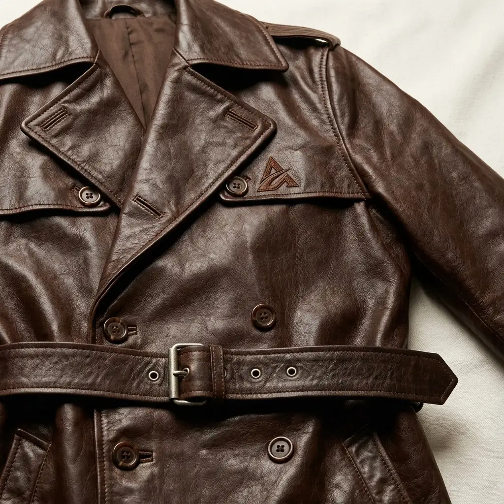 Custom Heritage Leather Coat